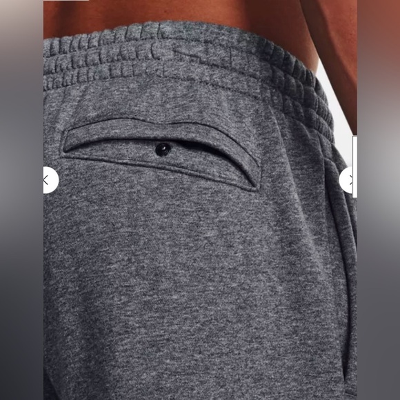 NWT Men's UA Essential Fleece Joggers small - Picture 3 of 5